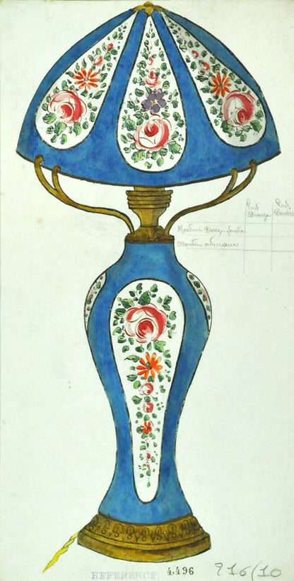 Watercolour Designs for Tiffany Catalogue].