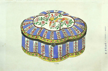 Watercolour Designs for Tiffany Catalogue].