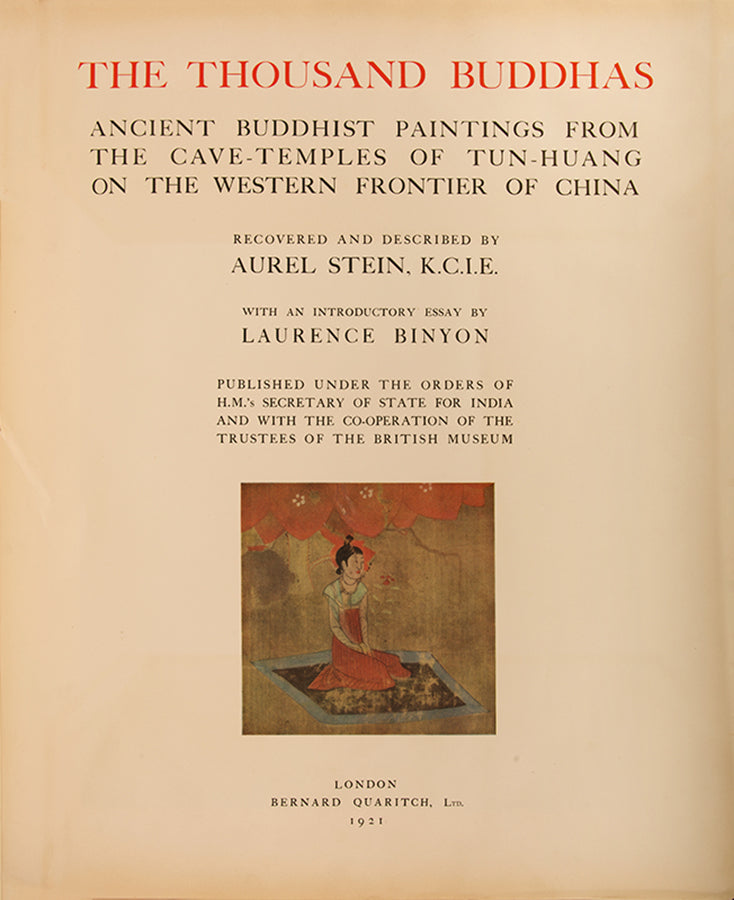 Probably Stein's greatest discovery, these treasures are now in the British Museum 