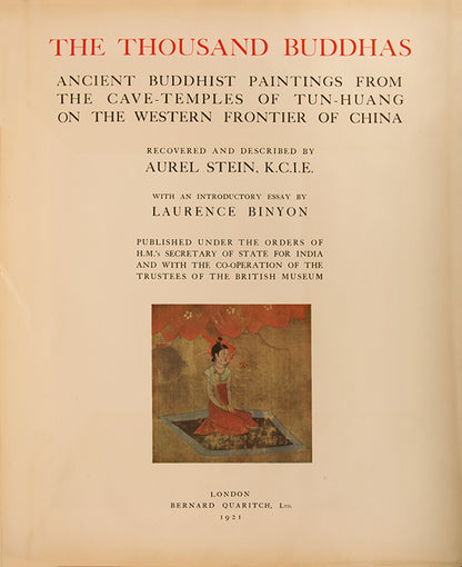 Probably Stein's greatest discovery, these treasures are now in the British Museum 