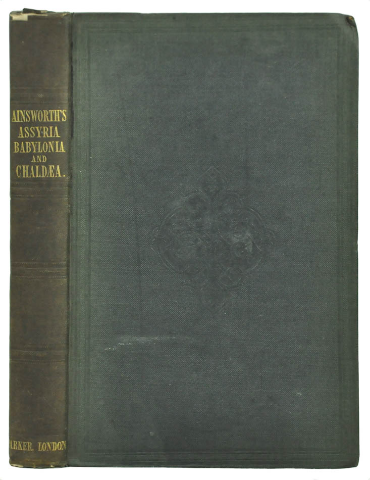 First edition of Ainsworth's account of the Euphrates Expedition.  He was the surgeon and geologist and dedicated his account to the leader Francis Chesney.