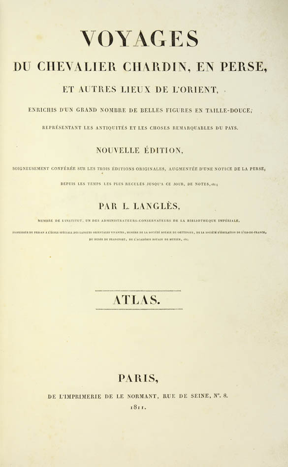 A very good copy of the atlas from the most desirable edition enhanced with new and larger plates.