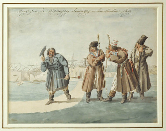 Russian workmen.