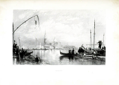 A former soldier, trained at Sandhurst, Costello was an artist and journalist based in Paris.  The plates are after drawings by Brockendon, Bartlett et al.