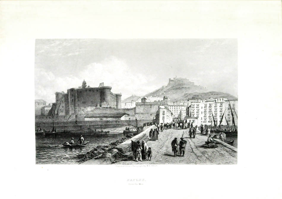 A former soldier, trained at Sandhurst, Costello was an artist and journalist based in Paris.  The plates are after drawings by Brockendon, Bartlett et al.