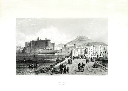A former soldier, trained at Sandhurst, Costello was an artist and journalist based in Paris.  The plates are after drawings by Brockendon, Bartlett et al.