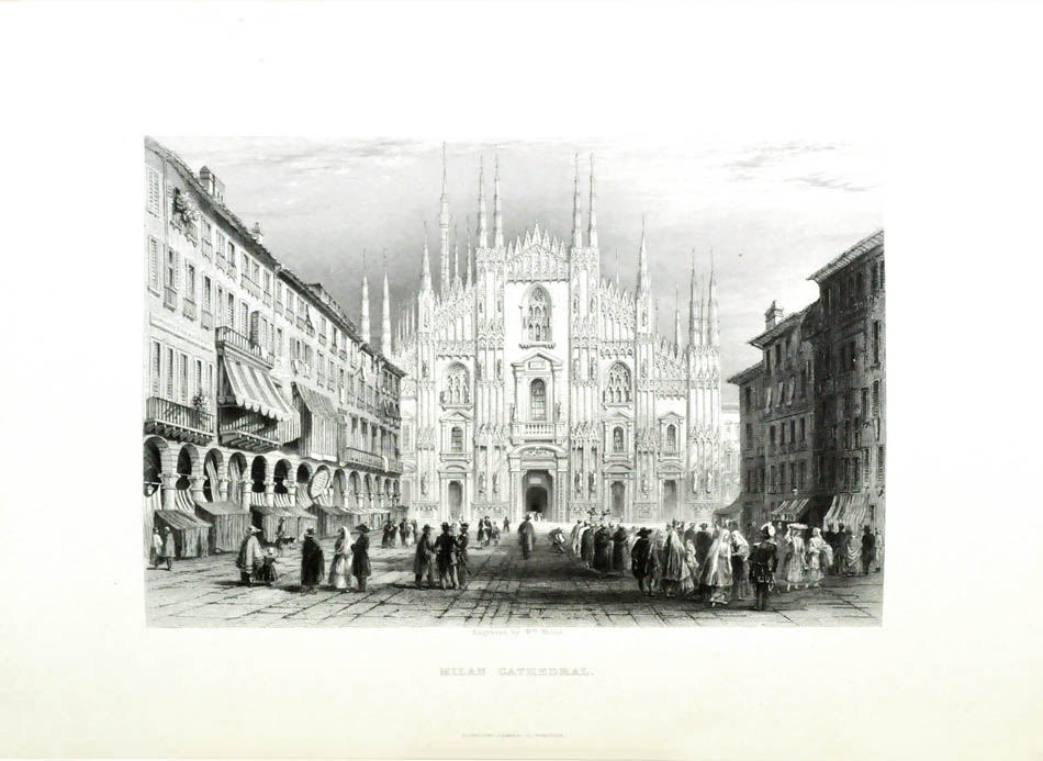A former soldier, trained at Sandhurst, Costello was an artist and journalist based in Paris.  The plates are after drawings by Brockendon, Bartlett et al.