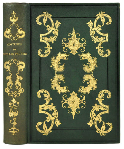 fine copy of the first edition of the work describing different traditions of nations populating africa and oceania 