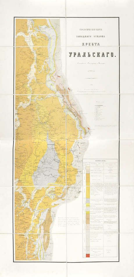 beautiful and large colour map 