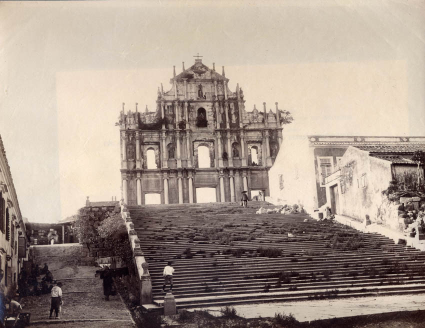 Facade of St Paul's Church, Macao.