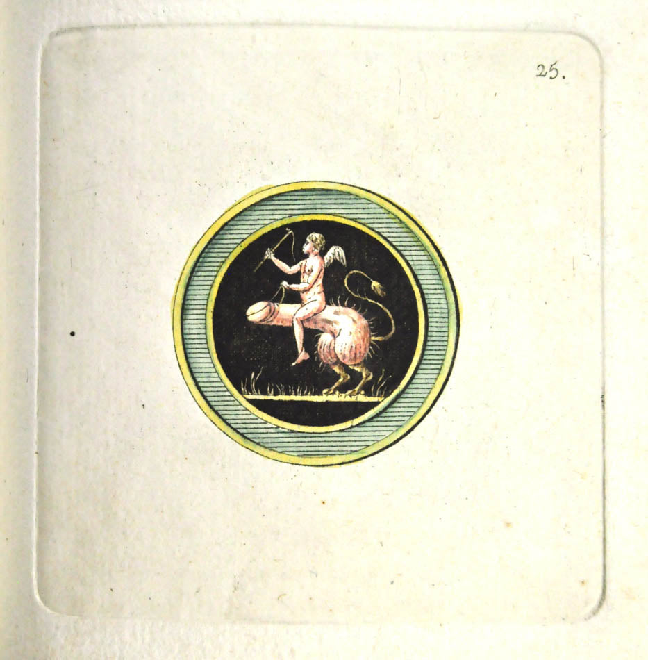 Hancarville catalogued Sir William Hamilton's collection of ancient vases in Naples from which it is likely he took some inspiration for these images