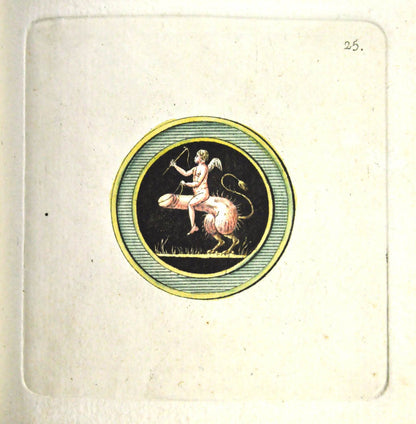 Hancarville catalogued Sir William Hamilton's collection of ancient vases in Naples from which it is likely he took some inspiration for these images
