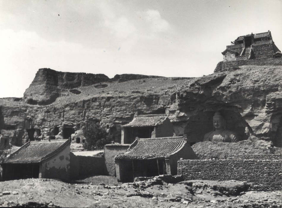 China, Rock Temples Nearly 2000 Years Old.