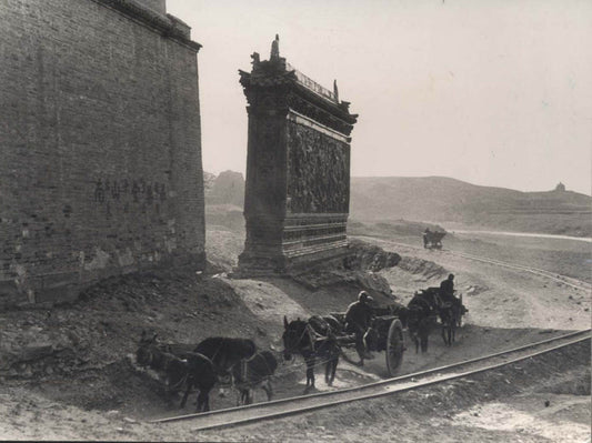 China, The Temples of Yuenkang [Shansi province].