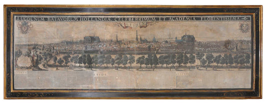 Lugdunum Batavorum Hollandia Celeberrimum Et Academia Florentissima.