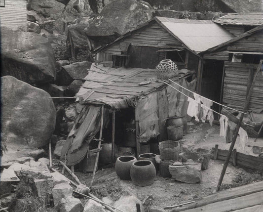 Squatters Houses, Hong Kong.