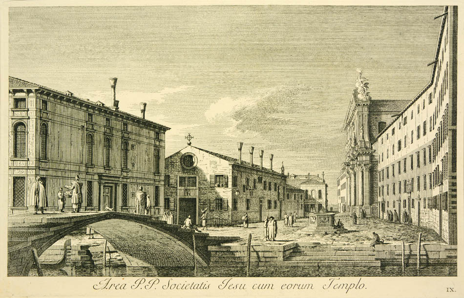 Area P.P. Societatis Jesu cum eorum Templo.