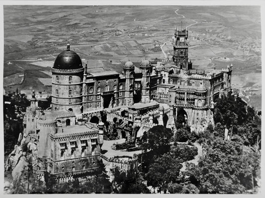 The Pena National Palace at Sintra, Portugal.