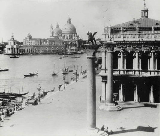 Venice. St. Martin's Piazetta with Maria della Salute.