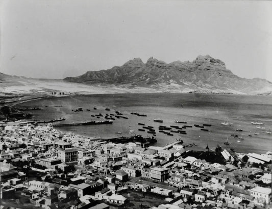 The harbour of Saint Vincent, Cape Verde.