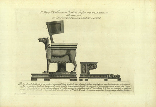 Vasi, Candelabri, Cippi, Sarcofagi, Tripodi, Lucerne, Ed Ornamenti Antichi Disegn.