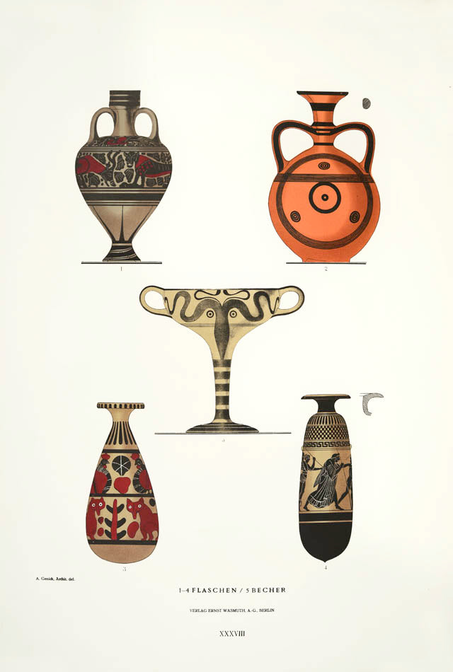 "Griechische Keramik".