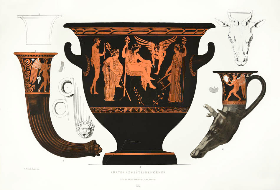 "Griechische Keramik".