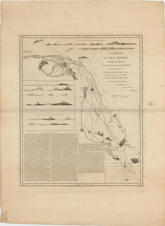 A Survey of the Tigris, from Canton to the Island of Lankeet.