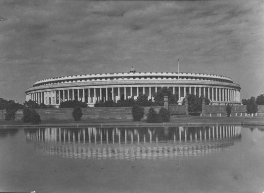 Delhi Parliament Building.