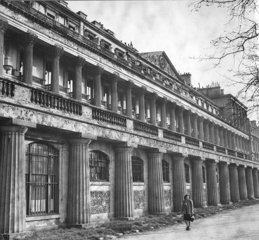 Carlton House Terrace from St James' Park, London.