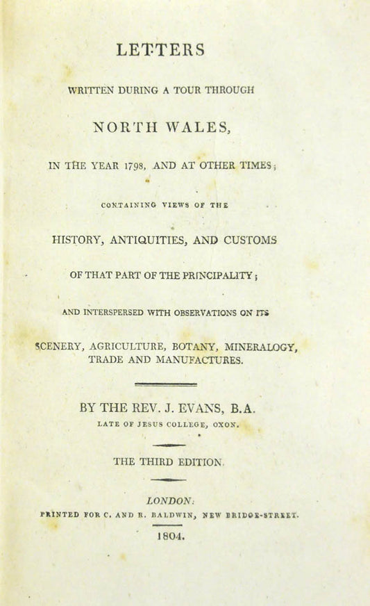 Excellent history and survey of North Wales