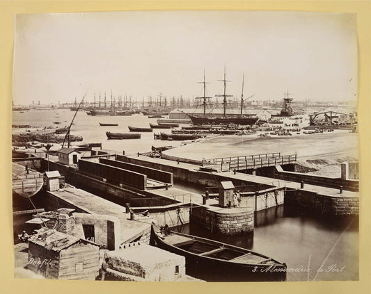Alexandrie, le Port.