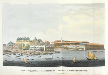 Fine colour plates of Athens and Constantinople