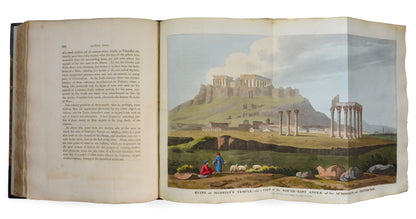 Fine colour plates of Athens and Constantinople