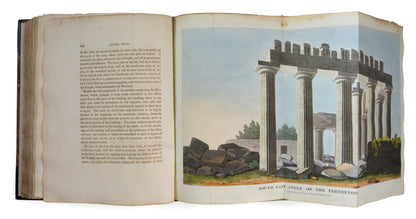 Fine colour plates of Athens and Constantinople