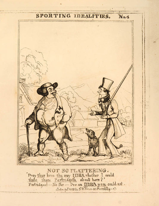 A rare series of humorous designs with impeccable provenance, from the collection of Schwerdt and Prince Henry, Duke of Gloucester.