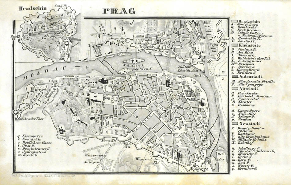 This volume covers Germany and The Austrian Empire which includes Prague and part of Italy