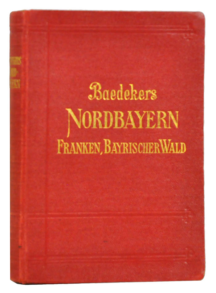 First edition of Baedeker's Nordbayern published in 1924