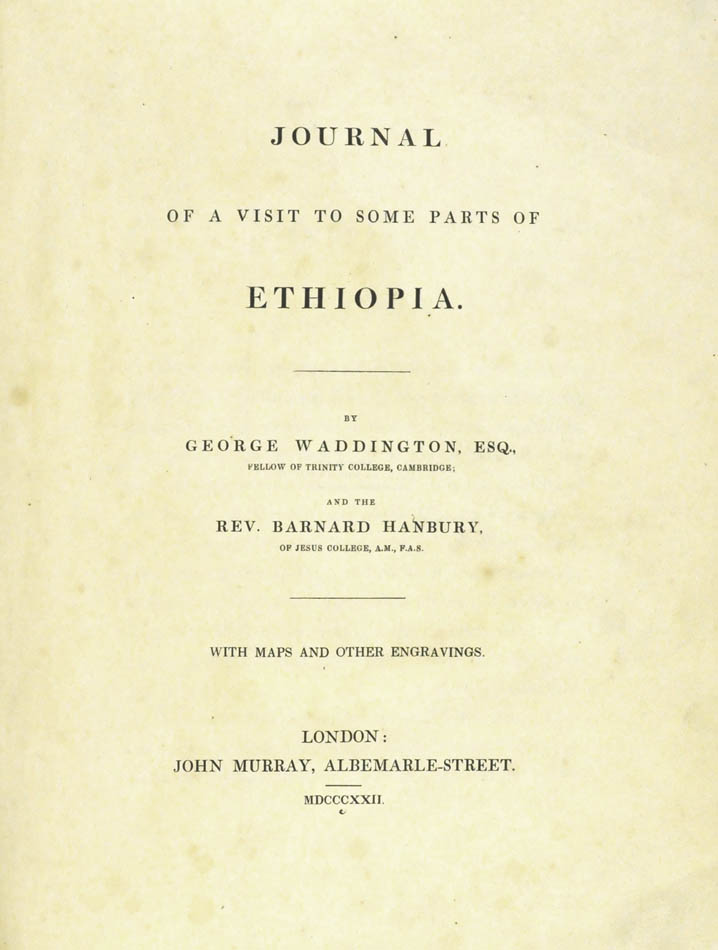 Dressed as Turks and accompanied by an Irishman, James Curtin, two Maltese, and a setter dog named Anubis, they ascended the Nile as far as Meroe