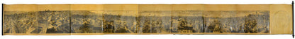 A magnificent panorama, over 4 metres long, varnished.