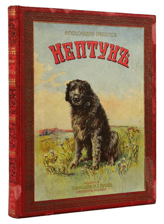 the touching story of the loyal dog neptune, illustrations by sokolovskiy