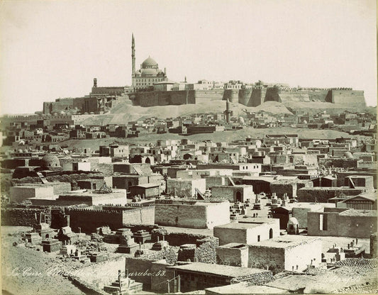 Le Caire, Citadelle et village arabe.