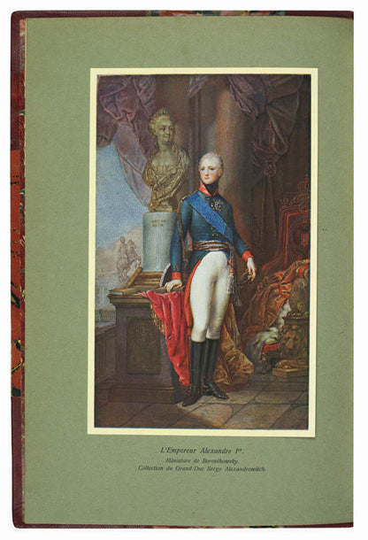 a beautiful copy of this fundamental work on the life of empeess elizaveta alekseevvna, from the library of sheremetev 