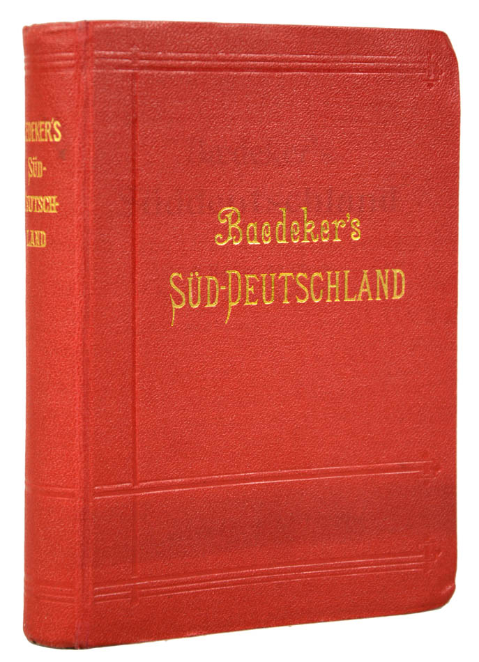 Twenty-ninth edition of this Baedeker guide book to Suddetschland.