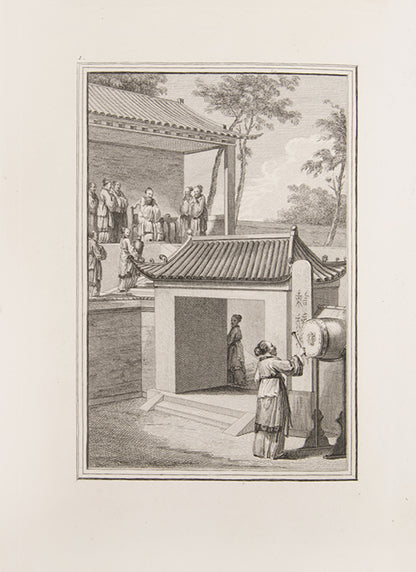 First edition of Isidore Helman's Faits Memorables des Empereurs de la Chin, a much celebrated French production of the Dijian Tushuo or 'The Emperor's Mirror'. 