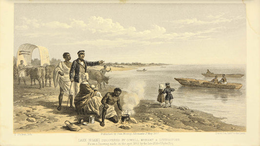 First edition of David Livingstone's Missionary Travels, recounting the discovery of Lake Ngami, the Zambesi, and the Victoria Falls.