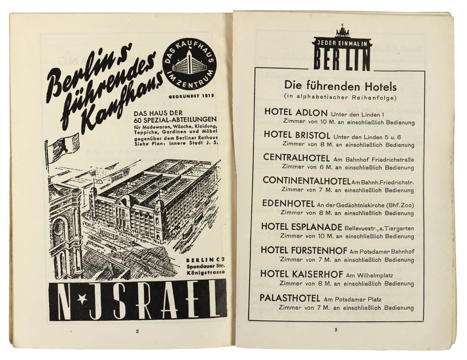 Scarce paperback edition of Baedeker's Berlin und Potsdam