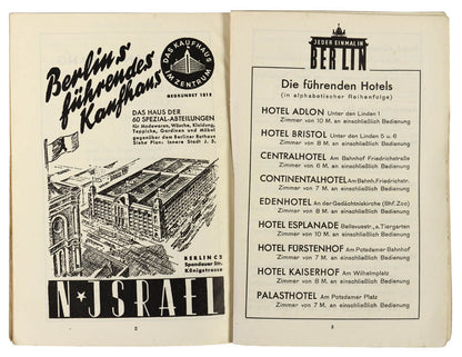 Scarce paperback edition of Baedeker's Berlin und Potsdam