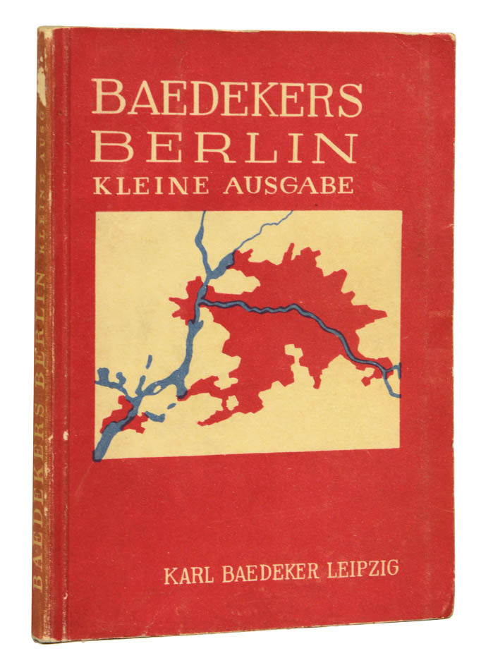Scarce paperback edition of Baedeker's Berlin und Potsdam