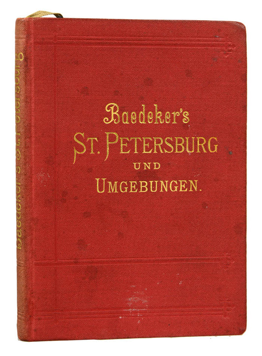 The first of two editions of this very rare Baedeker.